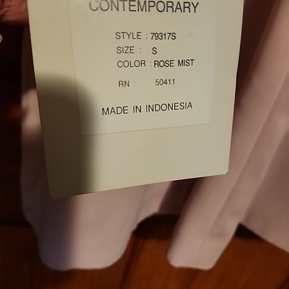 FS Limited Woman's Size S lined dusty pink single breasted dress/pea coat NWT - Picture 8 of 16